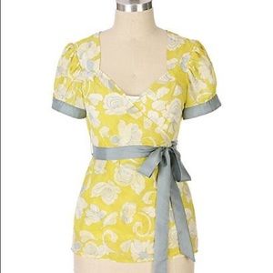 Anthropologie Odille Wrap Blouse    Size 4